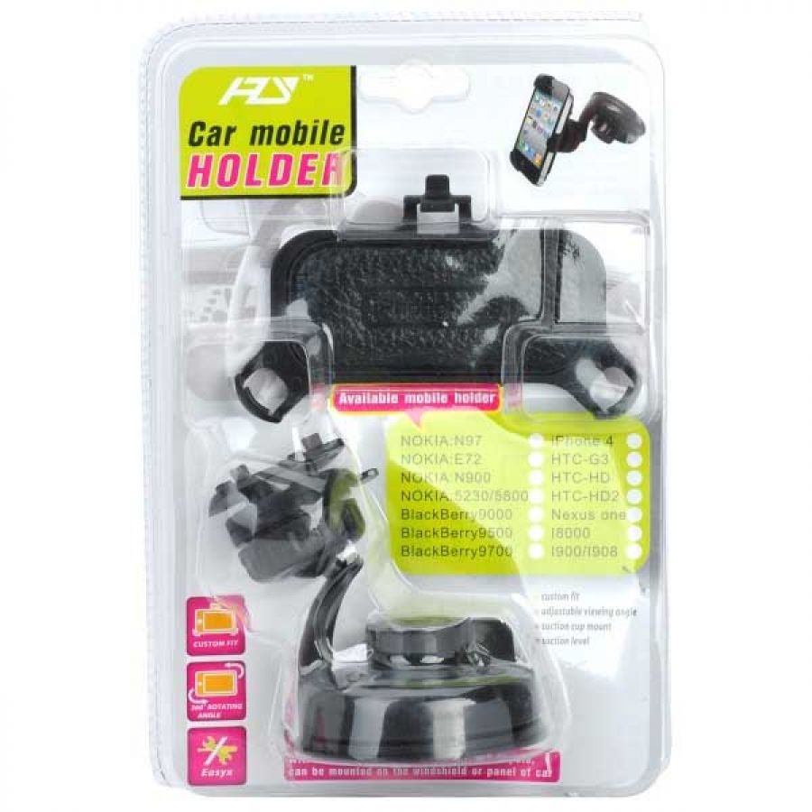 360 Degree Rotatable Car Suction Cup Mount Holder